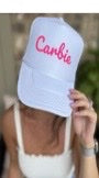 Carbie White Trucker Hat