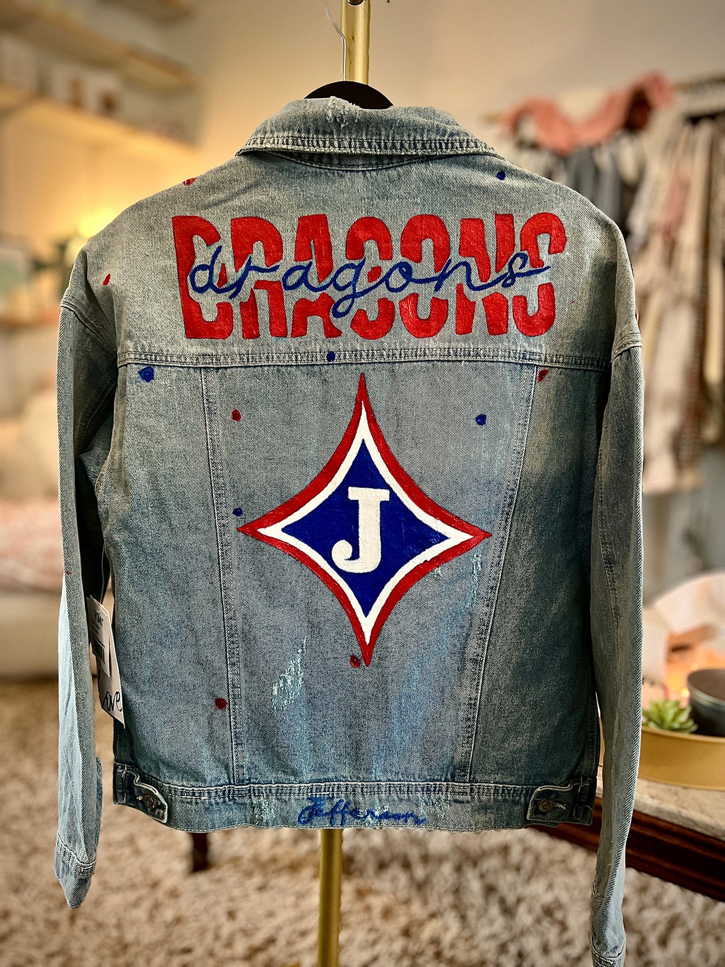 Custom Painted Denim Jackets